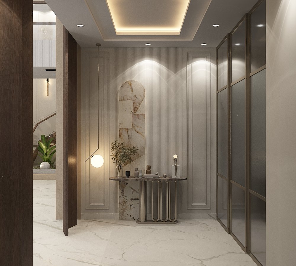 Entrance — Marble Console