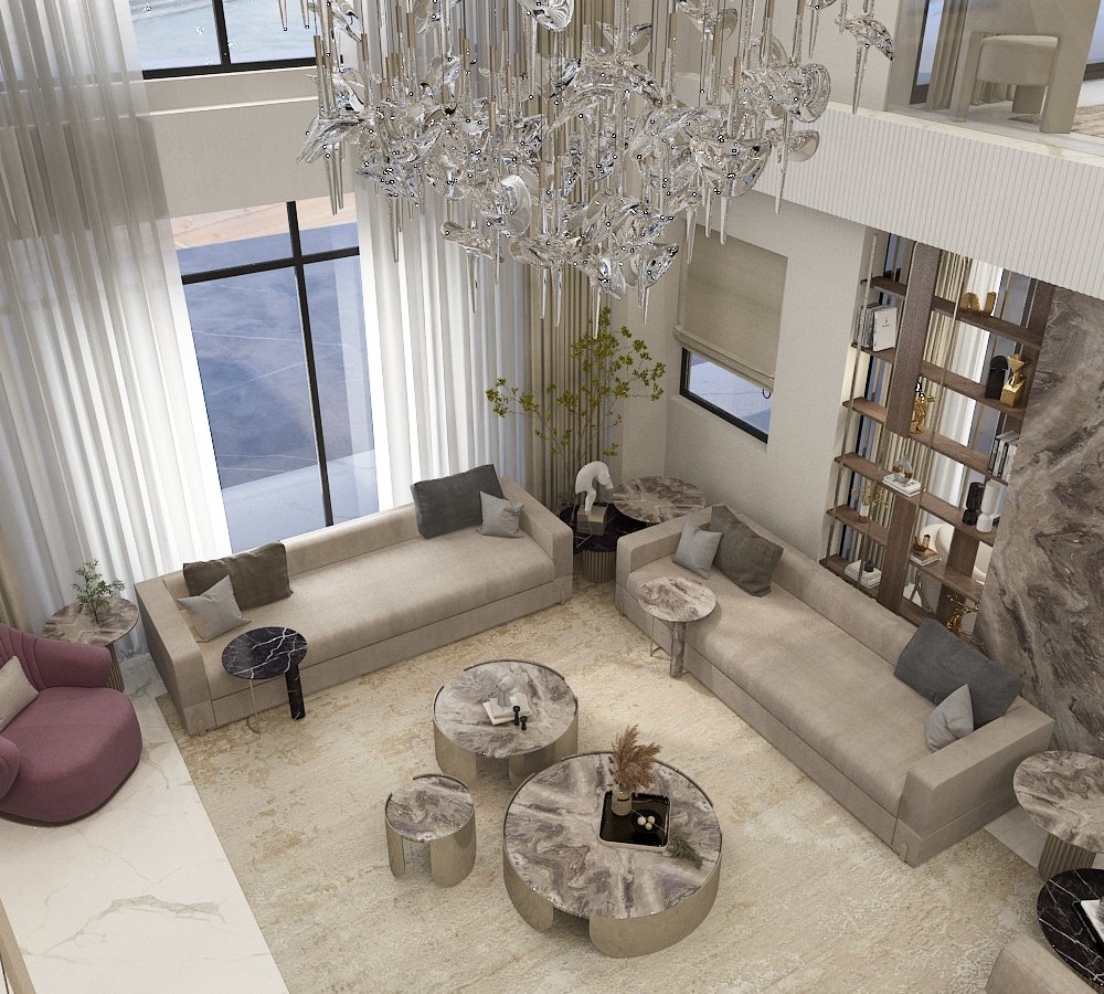 Formal Living — Aerial View