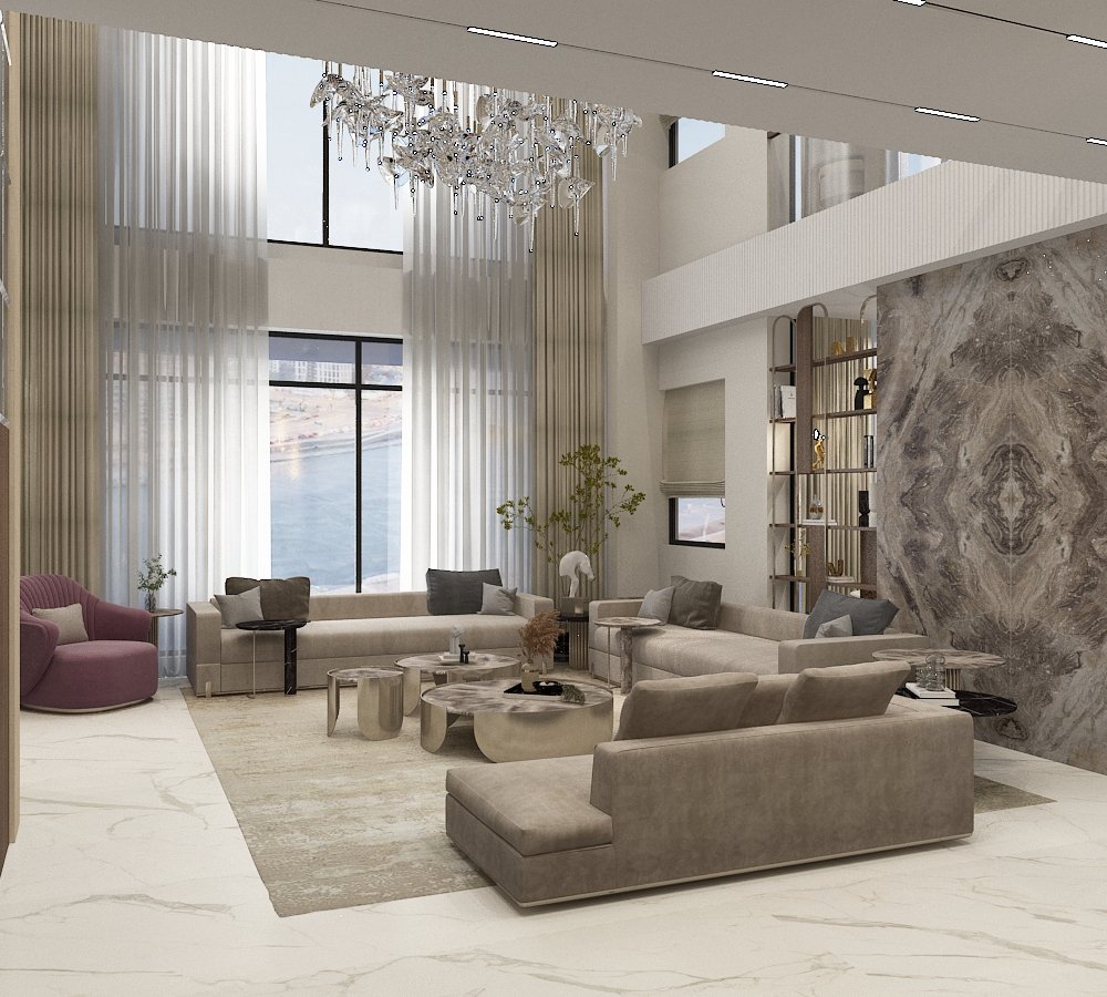 Formal Living — Side Angle