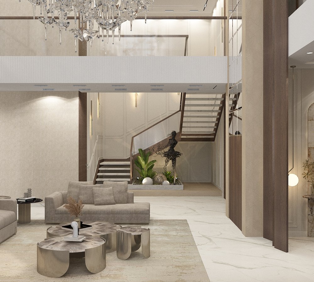 Staircase — Open Riser